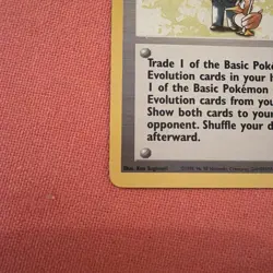 Pokemon Cards: Pokemon Trader 77/102: Base Set Rare Trainer: LP - Image 5