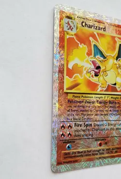 Pokemon Near Mint 2002 Charizard Reverse Holo 3/110 Legendary Collection - Image 2