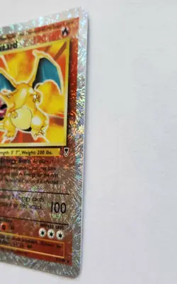 Pokemon Near Mint 2002 Charizard Reverse Holo 3/110 Legendary Collection - Image 3