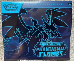 Pokemon TCG Mega Evolution Phantasmal Flames Elite Trainer Box ETB- In Hand! - Image 1