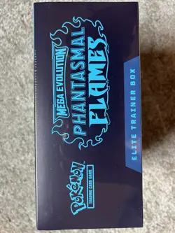 Pokemon TCG Mega Evolution Phantasmal Flames Elite Trainer Box ETB- In Hand! - Image 2