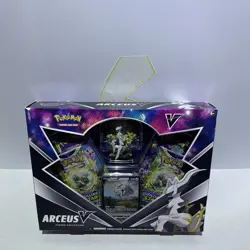 Pokemon TCG Arceus V Figure Box Collection 4 Booster Packs Brand New Sealed 820650850165 - Image 2