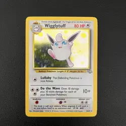 Pokemon TCG Wigglytuff Jungle 16/64 Holo Rare - LP - Image 1