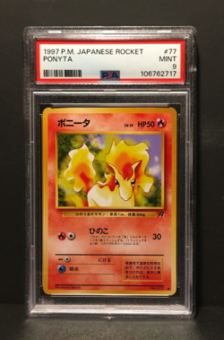 1997 Ponyta | Rocket Gang | PSA 9 Mint | japanese | Ponita | Pokemon - Image 1