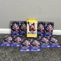 One Piece Egghead Starter Deck [ST29] New Sealed In Hand + 10 TCG booster packs - Image 1
