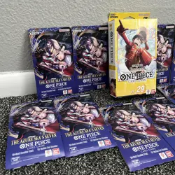 One Piece Egghead Starter Deck [ST29] New Sealed In Hand + 10 TCG booster packs - Image 4