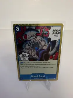 Boeuf Burst OP12-060 One Piece Legacy of the Master Foil - Image 1