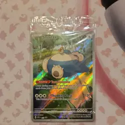 Pokemon TCG Snorlax SVP051 Promo Card Sealed, Near Mint Condition #051 - Image 1