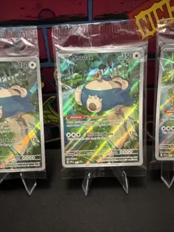 Pokemon TCG Snorlax 051 SV Scarlet & Violet 151 Promo Card Lot SEALED [X3] - Image 3