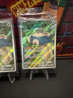 Pokemon TCG Snorlax 051 SV Scarlet & Violet 151 Promo Card Lot SEALED [X3] - Image 4