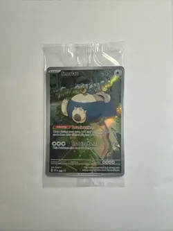 Pokemon TCG Snorlax SVP051 Promo Card Sealed, Near Mint Condition - Image 1