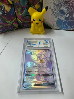 Pokemon TCG: Reshiram GX SV51/SV94 - Hidden Fates ACE 10 Gem Mint - Image 1