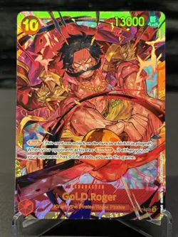 One Piece TCG Gol D Roger SEC OP09-118 Emperors in the New World Bandai - Image 1