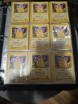 Pokemon TCG Vintage Childhood Binder Collection lot over 200 cards Holos Wotc - Image 4