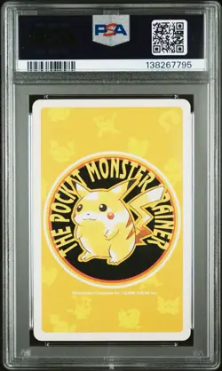 Gengar 094A Pokemon Playing Card Poker Yellow 6 Spades 1998 Nintendo PSA 3 POP 1 - Image 2