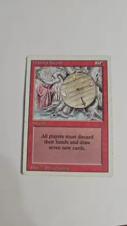 WHEEL OF FORTUNE - Revised edition Magic the Gathering card in LP condition - Image 3