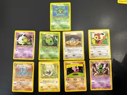 NEO Discovery Set Pokemon 9 Card Uncommon / Common Lot LP - Image 1