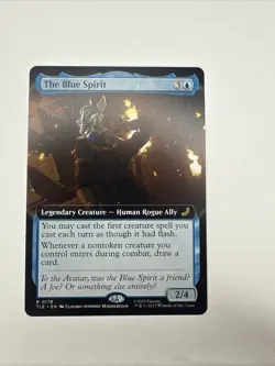 MTG The Blue Spirit (Extended Art) (178) | NM | Avatar: Eternal-Legal {TLE} - Image 1