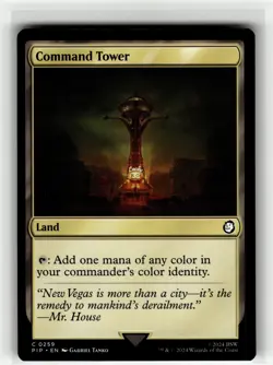 COMMAND TOWER Fallout Commander #259 PIP(NM+)(MTG) - Image 1