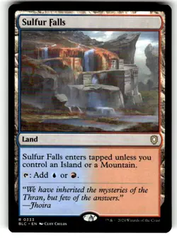 Sulfur Falls Commander: Bloomburrow Regular MTG - Image 1