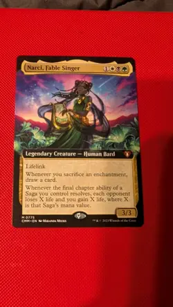 Narci, Fable Singer (Extended Art) Commander Masters Regular - Image 1