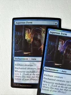 X2 Aqueous Form [Foil] #56 NM Commander Legends CMR Magic MTG - Image 3