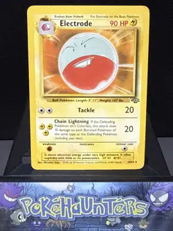 Pokemon Card Electrode 18/64 Rare Jungle Set Non Holo WOTC Light Play 2 - Image 1