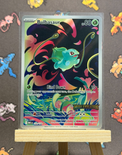 Bulbasaur 133/132 - Mega Evolution Enhanced Box Topper Stamped Promo - Pokemon - Image 1