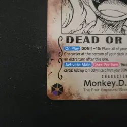 Monkey.D.Luffy (Wanted Poster) OP05-119 Emperors in the New World Foil - Image 5