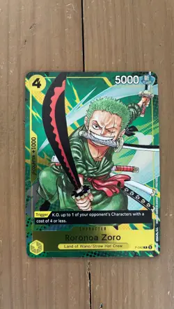 One Piece TCG | Roronoa Zoro (Event Pack Vol. 3) Promo Foil P-042 | ENGLISH - Image 1