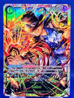 Sabo OP13-120 SEC | NM | Carrying On His Will | One Piece TCG | English - Image 1