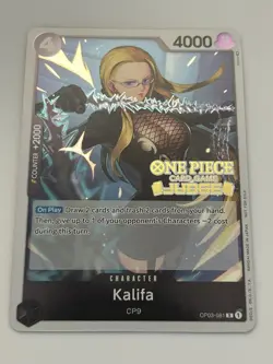 Kalifa (Judge Pack Vol. 2) OP03-081 One Piece Promotion Cards Foil - Image 2