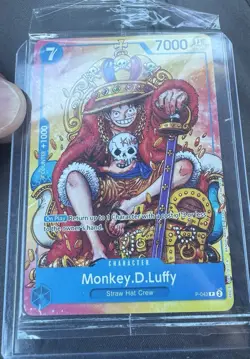 *Sealed*Monkey.D.Luffy (Convention Promo 2024) P-043 One Piece Promotion Cards - Image 1