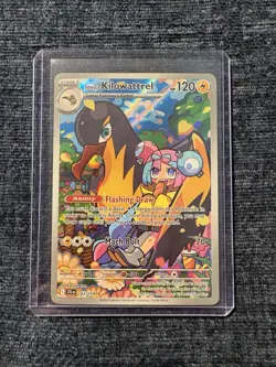 Pokemon TCG Iono's Kilowattrel Card Journey Together IR 163/159 - Image 3