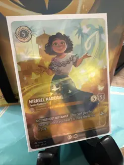 Mirabel Madrigal Family Gatherer Lorcana Enchanted Store Championship Card 7/P2 - Image 1