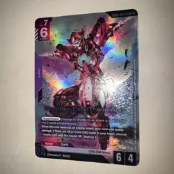 Gundam Exia (Trans-Am) GD03-049 LR - Steel Requiem - Gundam TCG Card Game CCG - Image 3