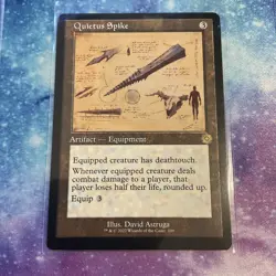 Quietus Spike (REGULAR) x1 - MTG The Brothers' War Retro Artifacts BRR #109 - Image 1
