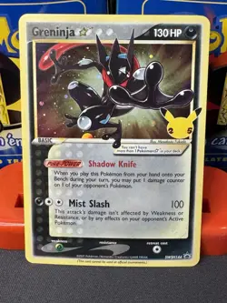 Pokemon - Celebrations - 2021 -Greninja - Promo - SWSH144 - Image 1