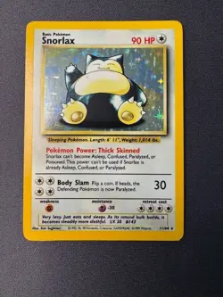 Pokemon - Jungle - 1999 - Snorlax - Holo - No Symbol - 11 - Image 1