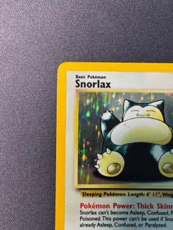 Pokemon - Jungle - 1999 - Snorlax - Holo - No Symbol - 11 - Image 2