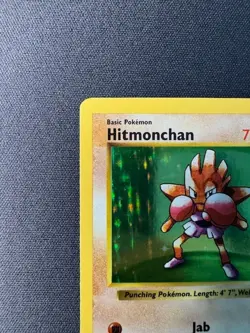 Pokemon - Base Set - 1999 - Hitmonchan - Holo - Shadowless - 7 - Image 3