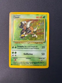 Pokemon - Jungle - 1999 - Pinsir - Holo - No Sumbol - 9 - Image 2