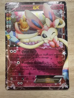 SYLVEON EX RC21/RC32 - Generations Ultra Rare Holo Card 2016 -Pokemon TCG - Image 1