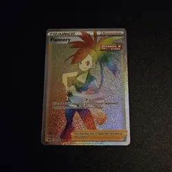 Pokemon Chilling Reign Flannery Trainer Rainbow Full Art 215/198 Secret Rare - Image 1