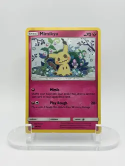Pokemon Mimikyu Scarlet & Violet SM163 Holo Black Star Promo NM Near Mint TCG - Image 1