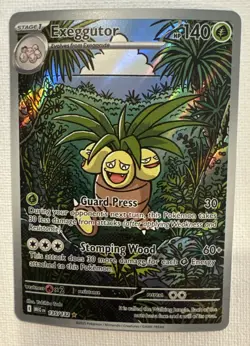 #135/132 Exeggutor Ilustration Rare Holo - Pokemon Mega Evolution English NM - Image 1