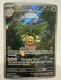 #135/132 Exeggutor Ilustration Rare Holo - Pokemon Mega Evolution English NM - Image 2