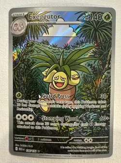#135/132 Exeggutor Ilustration Rare Holo - Pokemon Mega Evolution English NM - Image 5