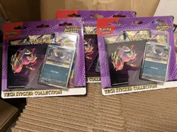 Pokemon TCG Ascended Heroes Tech Sticker Collection Gastly - 3 Pack Lot - Sealed - Image 1