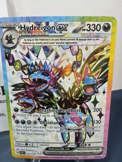 Pokemon TCG Hydreigon EX Surging Sparks 223/191 Hydragon - Image 2